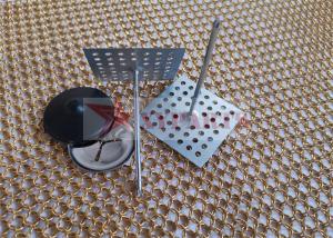 Wholesale Galvanized Steel Perforated Base Insulation Hangers For Fix Air Tube Insulation from china suppliers