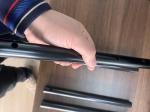 Customized Aluminum Round Tube Black Hard Anodized 30μM Retractable Aluminum