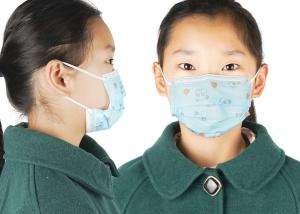 Wholesale Lovely Pattern Children Disposable Surgical Masks , Kids Girls Boys Baby Breathable Earloop Face Mask from china suppliers