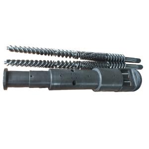 Wholesale Con65/132 Conical Twin Screw Barrel For Blow Film Machine from china suppliers