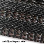 PVC Grid Entrance Safety Floor Mat For Commercial Industrial Residential Black
