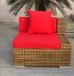 6pcs poly rattan pool furniture