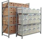 Welded Frame Widespan Light Duty Wide Span Shelving / Commercial Warehouse