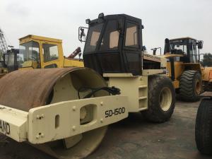 Wholesale Used Double Drum 15 Ton Soil Compactor Ingersoll Rand SD150d on Sale, Good Condition Ingersoll Rand Road Roller SD100 SD120 SD150 SD175 Hot Sale from china suppliers