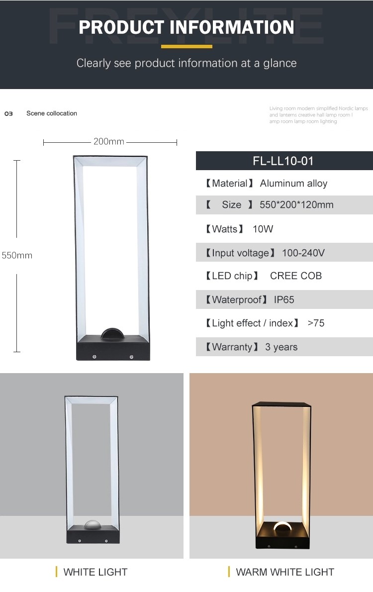 Optical Design Waterproof LED Lights , 10w LED Grass Lights 3 Years Warranty