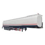 Carbon Steel Crude Oil Diesel Fuel Tanker Semi Trailer 60000 Liters