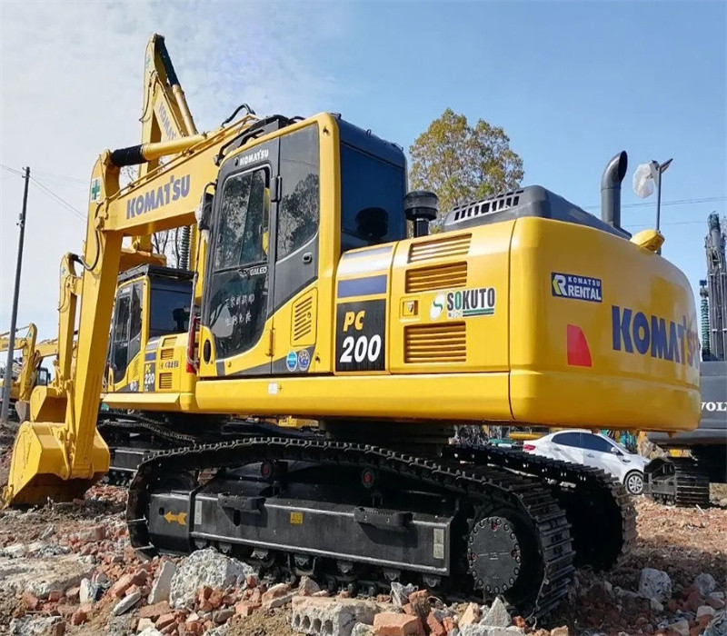 Pre Owned PC200-8 Excavator KOMATSU Second Hand Mini Excavator