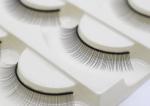 Handmade Training 8cm Natural Fake Eyelashes For Beauty Salon
