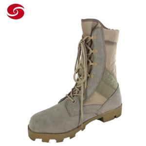 Wholesale Leather Panama Military Desert Combat Boots for Solider from china suppliers