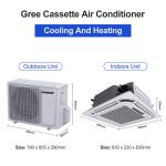 Ceiling Cassette Air Conditioner Floor Ceiling Type Air Conditioner 20000 Btu