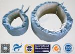 High Temperature Grey Silicone Fiberglass Removable Thermal Insulation Covers ,
