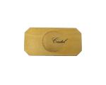 OEM Brass Bronze Tag Metal Label Plates Etch Logo For Bag