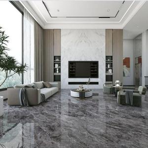 Wholesale Porcelain Glazed Floor / Wall Tile In White Rectified Edge Glazed Finish from china suppliers