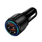 Electric Mobile Phone 12V 8CM QC 3.0 Usb Car Charger