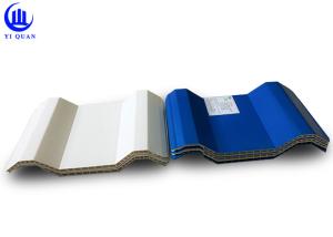 Wholesale Corrugated Garage Twin Wall Roofing Sheets / PVC Hollow Sheet from china suppliers