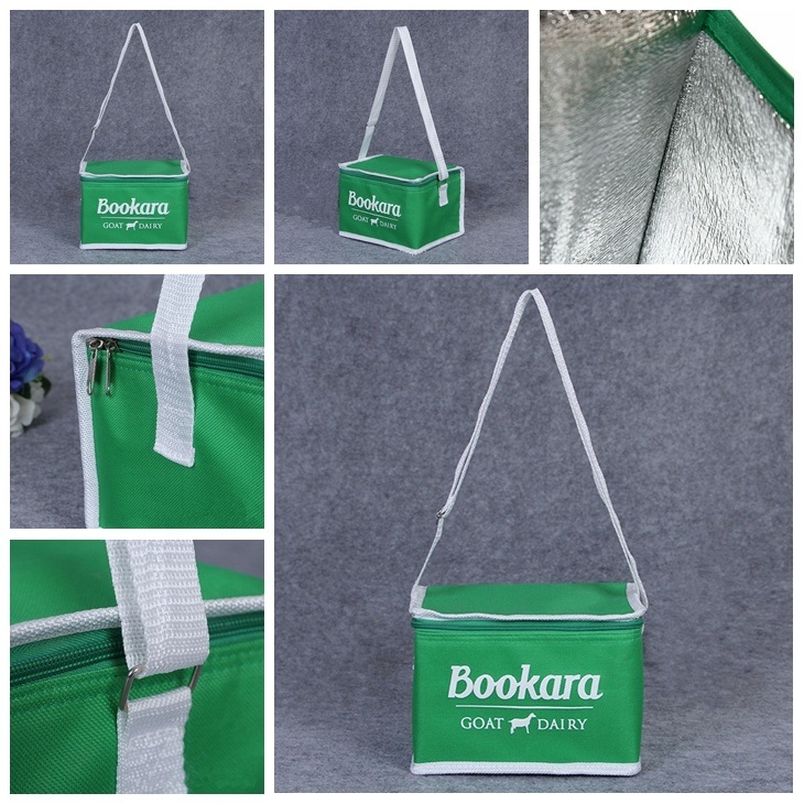 Garment Custom with Zipper Tote Laminated Cooler Nonwoven Bag