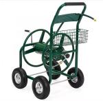 Camping Occasion Heavy Duty 4 Wheels Stainless Steel Metal Garden Water Hose