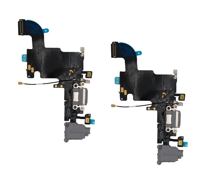 Apple iPhone 6S Charging Port Flex Cable Ribbon Replacement - Light Gray - Grade R