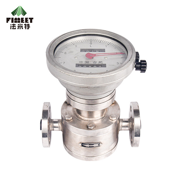 Heat Transfer Hydraulic Oil Diesel DN50 High Temperature Turbine Flow Meter