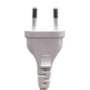 Wholesale Flat 2 Pin Power Cable European Plug VDE 2.5A 250V Euro Standard AC Cord from china suppliers