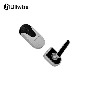 Wholesale Silver Hotel Electronic Door Locks Zinc Alloy 6V Working Voltage 200 Cards Data Capacity from china suppliers