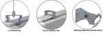 Single or Double Wiring Linkable IP65 Waterproof Underground Parking Lot Light