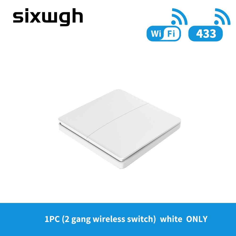 Waterproof Tuya Smart Switch Push Button Panel WiFi Wireless Remote Control