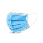 Hypoallergenic Disposable 3 Ply Face Mask 17.5x9.5cm For Food Service