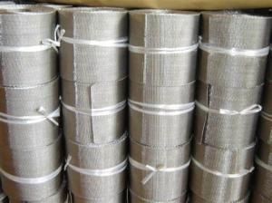 Wholesale Reverse Dutch Weaving Stainless Steel Woven Mesh Belts Plastic Film Michine Use from china suppliers