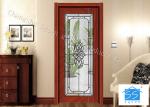 Soundproof French Decorative Door Panel Inserts Anti Knock 25 Mm Solid