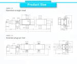 Industrial Grade UBRE-1Y Deformation Measurement LVDT for Aviation Automobile
