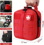 Tactical MOLLE Rip-Away EMT Medical First Aid IFAK Lifesaving Pouch,Outdoor