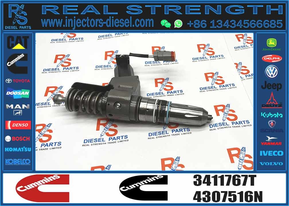 Common Rail Injector N14 Fuel Injector Nozzles 3411767T 3411766 3618300 3411767 N14 Injecteur For Cummins N14 Injectors