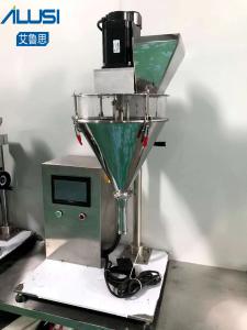 Wholesale 8L Powder Equipments Manual Auger Glass Bottle Dry Spices Flour Milk Coffee Powder Filling Machine from china suppliers