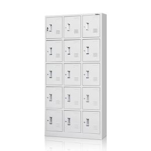 Wholesale Mail Packing 15 Doors Multi Door Storage Locker With Locks Vents from china suppliers
