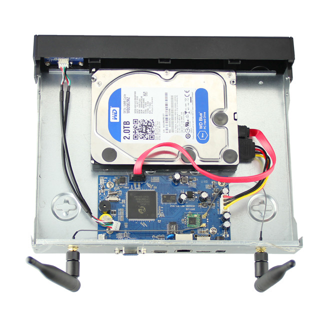 H.265 WIFI NVR Network Video Recorder , 4 Channel Nvr Max About 300m