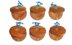 Wholesale Colorful Jujube Wood Castanets /Music Toy/ Kids musical instruments/ Music gift from china suppliers