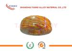 High Temperature Silica fiberglass 1000 C Thermocouple Extension Wire 2*0.711mm
