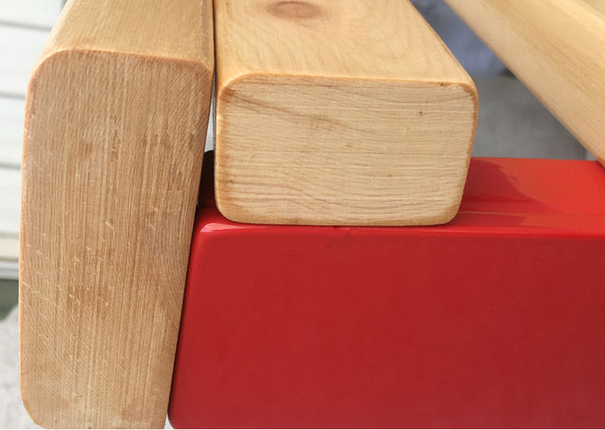 130*70*75cm Picnic Table Bench Set With High Back
