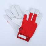 Red Sheepskin Argon-Arc Welding Work Safety Protection Wear Resistant Pierce