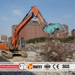 BEIYI hydraulic pulverizer plier demolition pulverizer concrete supplier at 2016