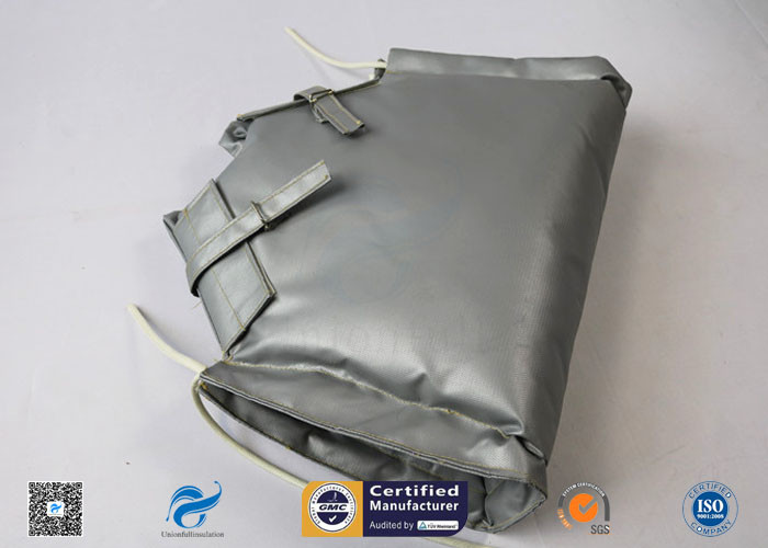 Energy Saving Silicone Coated Fiberglass Thermal Insulation Pump Covers
