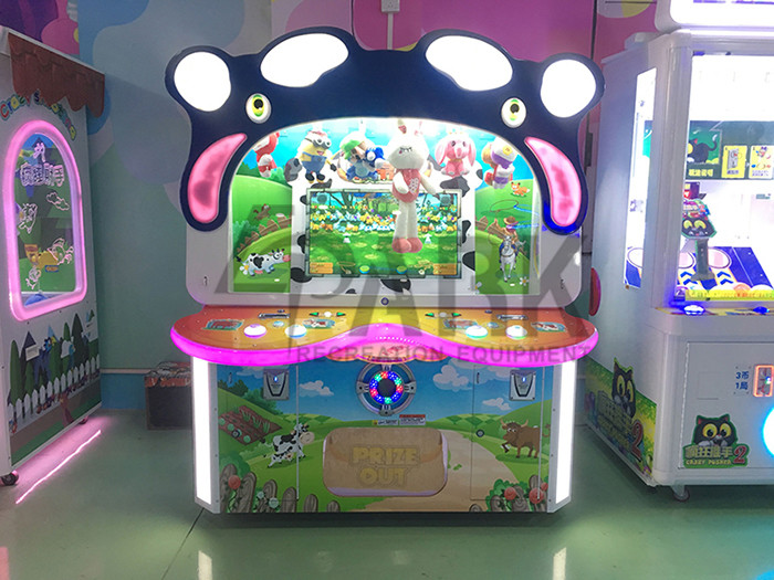 Supermarket Electronic Crane Game Machine , Catch Crane Toy Claw Machine