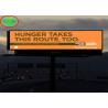 Buy cheap P6 outdoor solid mounted full color steel cabinet LED signage back maintenance from wholesalers