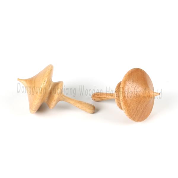 Handcrafted Wooden Trompos – Classic Spinning Tops for Kids, Stress Relief &