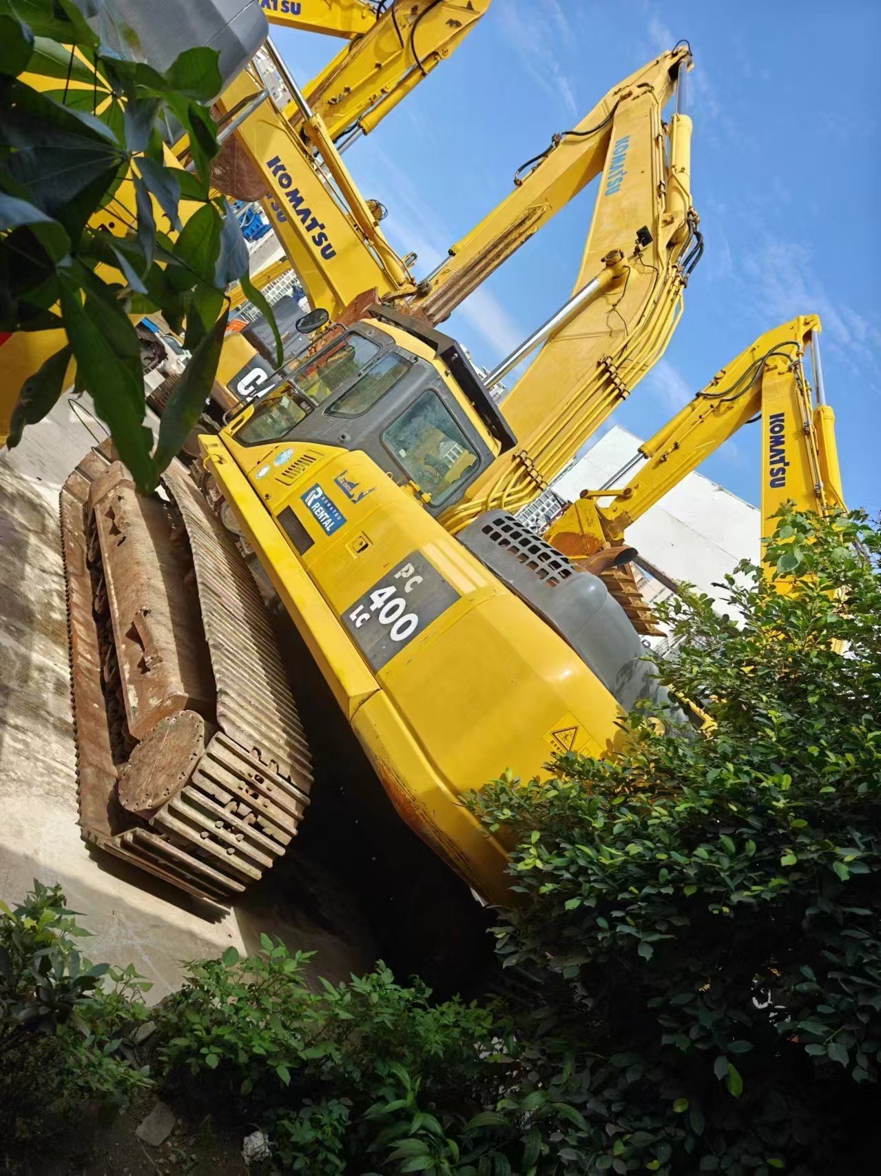 40ton Used Komatsu Excavators 400-7 Used Hydraulic 40t Excavator