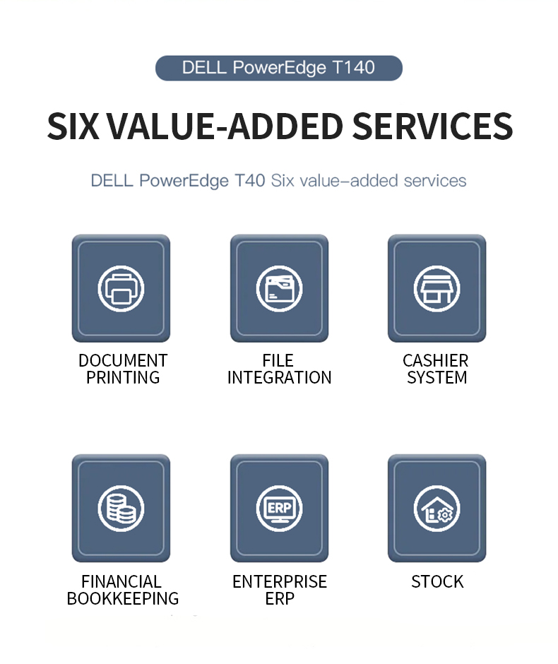 PowerEdge T30 Server 4-Bay Xeon E3-1225V5 3.3Ghz 4Core/4GB ECC/1TB SATA /DVD RW FOR DELLL