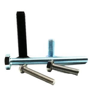 Wholesale Stainless steel hex bolts black hex bolts galvanized hex bolts from china suppliers