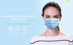 Disposable Hygiene Face Mask , Earloop Style 3 Ply Non Woven Face Mask