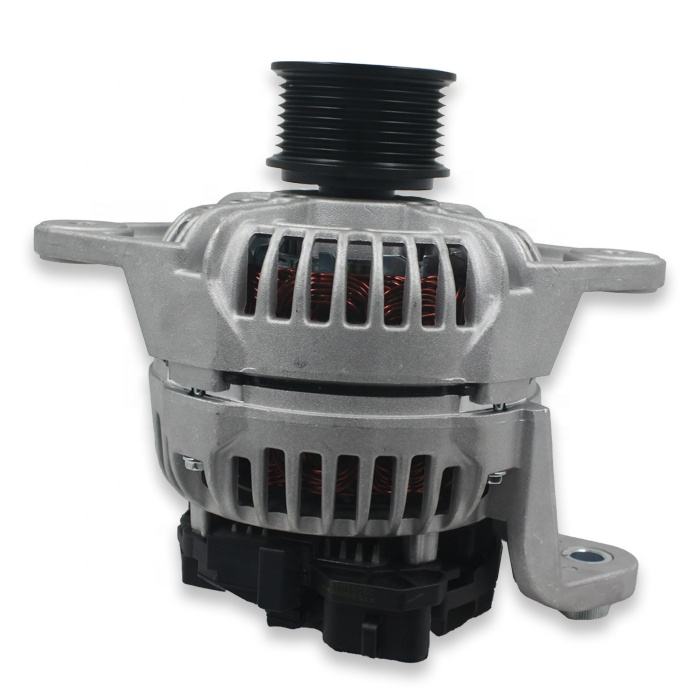 Metal D12D Excavator Engine Alternator VOE11170321 VOLLVO Hyundai Excavator Engine Parts